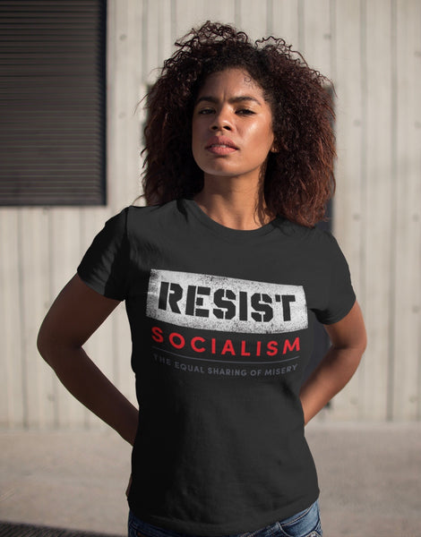 Resist Socialism - Ladies Cut