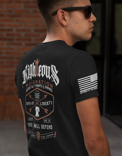 'RIGHTEOUS INDIGNATION' UNISEX TEE
