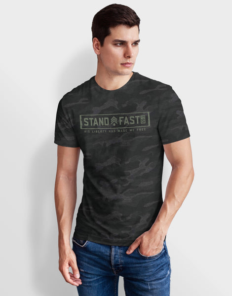 Mens STAND FAST Jersey Tee